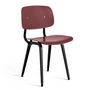 HAY - Revolt Chair 3.0, schwarz / plum red