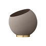 AYTM - Globe Blumentopf, Ø 37 x H 32,3 cm, taupe