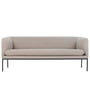 ferm Living - Turn Sofa 3-Sitzer, Baumwolle / Leinen natur