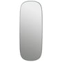 Muuto - Framed Mirror, groß, dunkelgrün / Klarglas