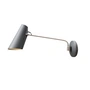 Northern - Birdy Wandleuchte long, grau / metallic