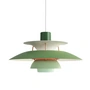 Louis Poulsen - PH 5 Pendelleuchte, hues of green