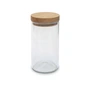 side by side - Vorratsglas 450 ml, Eiche / klarglas