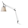Artemide - Tolomeo Basculante, Body + Schirm aus Pergamentpapier Ø 18 cm