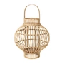 Broste Copenhagen - Globus Laterne, Ø 36 cm x H 40 cm, Bambus natur