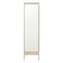 Form & Refine - A Line Spiegel, H 195,5 cm, Eiche weiß pigmentiert