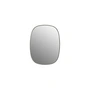Muuto - Framed Mirror, klein, taupe / Klarglas