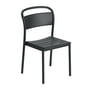 Muuto - Linear Steel Side Chair, schwarz
