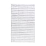 Zone Denmark - Soft Tiles Badezimmermatte, 80 x 50 cm, weiß