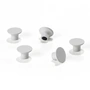 Zone Denmark - Magnete für A-Bulletin Magnettafel, soft grey (5er-Set)