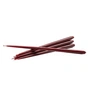 Stoff Nagel - Kerzen by Ester & Erik (6er-Set), burgundy red