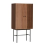 Woud - Array Highboard 80 cm, Walnuss