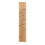 We Do Wood - Scoreboard Garderobe groß, vertikal, Eiche natur