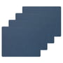 LindDNA - Tischset Square L, 35 x 45 cm, Nupo midnight blue (4er-Set)