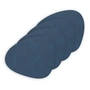 Lind DNA - Glasuntersetzer Curve, Nupo midnight blue (4er-Set)