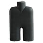 101 Copenhagen - Cobra Vase Tall Hexa, schwarz