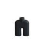 101 Copenhagen - Cobra Vase Tall Mini, schwarz