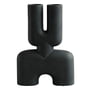 101 Copenhagen - Cobra Vase Double Hexa, schwarz