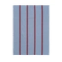 Ferm Living - Hale Geschirrtuch, blau-burgund