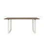 Muuto - 70/70 Esstisch, 170 x 85 cm, Eiche geräuchert / weiß