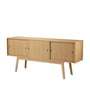 FDB Møbler - A85 Butler Sideboard, Eiche natur lackiert / natur