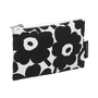 Marimekko - Kaika Mini Unikko Kosmetiktasche, weiß / schwarz