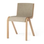 Audo - Ready Dining Chair, Vollpolster, Eiche natur / Bouclé beige