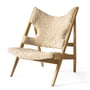 Audo - Knitting Chair, Eiche natur / Sheepskin Curly