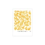 Paper Collective - Comfort Poster 30 x 40 cm, gelb