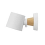 Normann Copenhagen - Rise Wandleuchte mit Wandhalterung, weiß