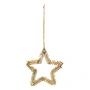 House Doctor - Lamet Christbaumschmuck, Stern, Messing