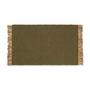Ferm Living - Block Fußmatte, 50 x 80 cm, olivgrün