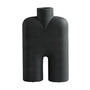 101 Copenhagen - Cobra Vase Tall Medio, schwarz