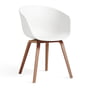 Hay - About A Chair AAC 22, Walnuss lackiert / white 2.0