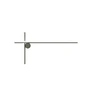 Flos - Coordinates Wall LED Wandleuchte 2, silber