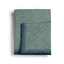 Røros Tweed - Una Wolldecke 200 x 150 cm, blau
