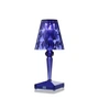 Kartell - Battery Akku-Tischleuchte H 30 cm, blau