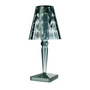 Kartell - Big Battery Akku-Tischleuchte H 37,3 cm, hellblau