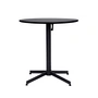 House Doctor - Helo Bistrotisch Outdoor, Ø 70 cm, schwarz