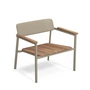 Emu - Shine Outdoor Lounge Stuhl, Teak / taupe