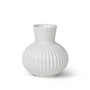 Lyngby Porcelæn - Lyngby Tura Vase, H 14,5 cm, weiß