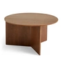 HAY - Slit Table Round XL, Ø 65 x H 35,5 cm, Walnuss natur