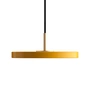 Umage - Asteria Micro LED-Pendelleuchte V2, Messing / safrangelb