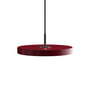 Umage - Asteria Mini LED-Pendelleuchte, schwarz / ruby red