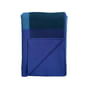 Roros Tweed - Syndin Wolldecke, 135 x 200 cm, blau "well"