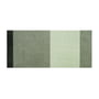 tica copenhagen - Stripes Horizontal Läufer, 90 x 200 cm, hell / dusty / dunkelgrün