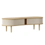 Umage - Audacious TV-Bank, Eiche natur / white sands