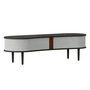 Umage - Audacious TV-Bank, Eiche schwarz / sterling