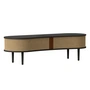 Umage - Audacious TV-Bank, Eiche schwarz / sugar brown