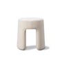 Fredericia - Sequoia Pouf Ø 40 cm, weiß (Bouclé)